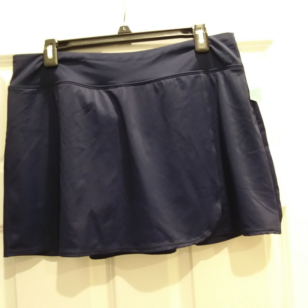 NWT Kim Rogers Navy bathing skirt in Navy size XL